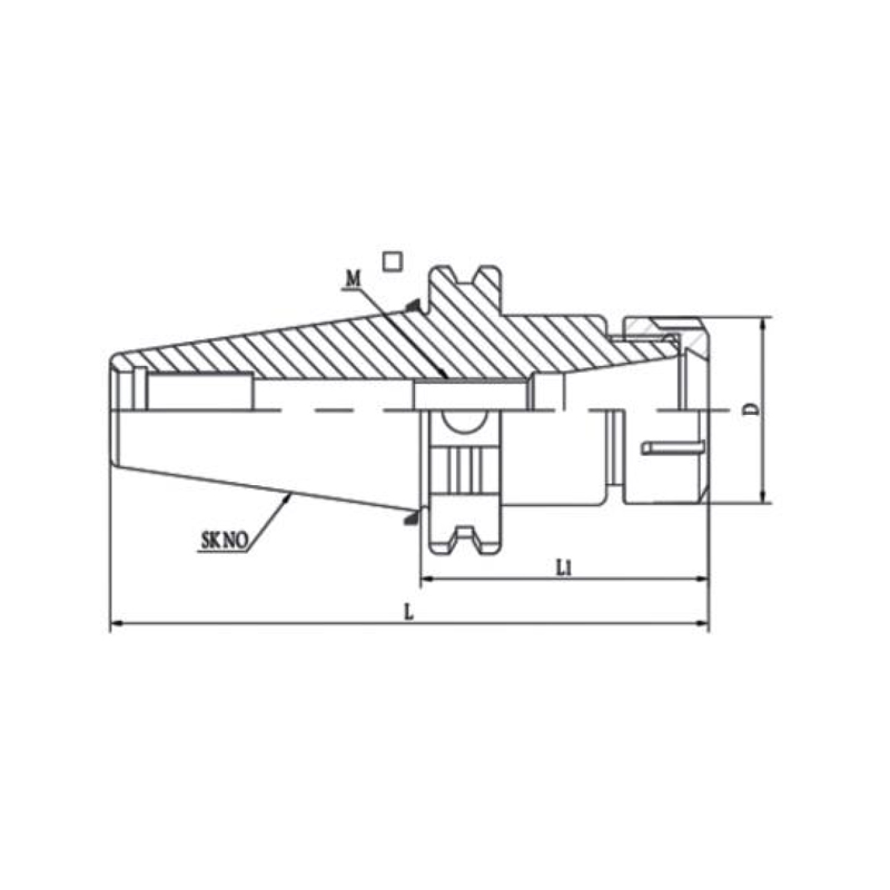  instrumentum elasticum collet holder